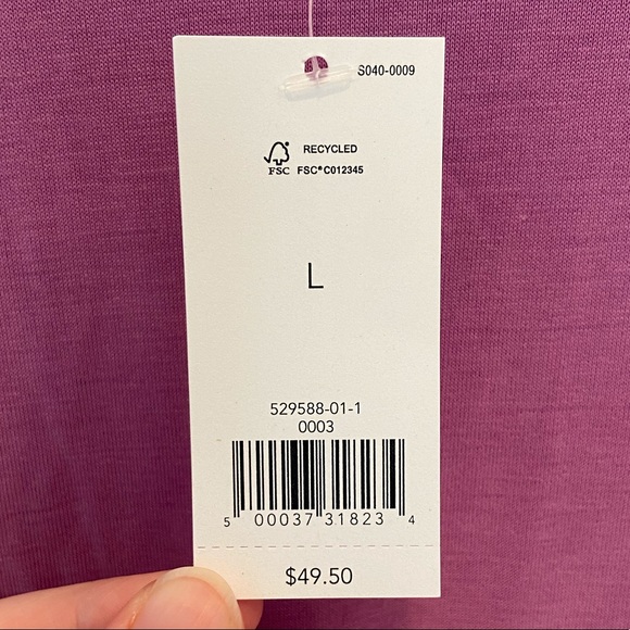 Banana Republic Sandwash Modal Ruched-Sleeve Top - Picture 5 of 6